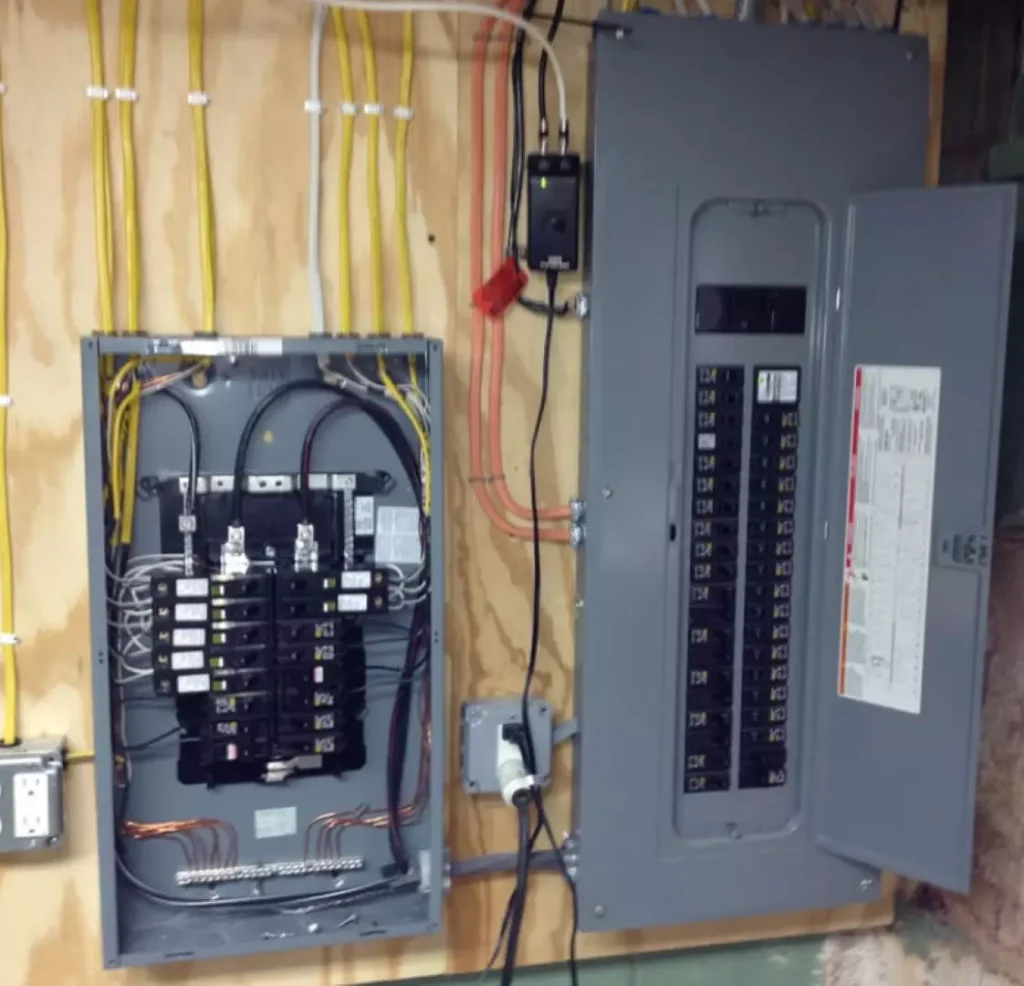electrical panel upgrade in Ottawa home