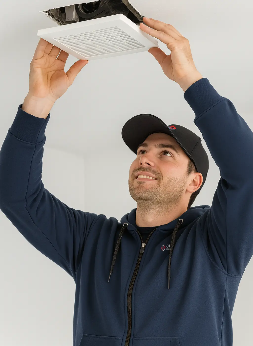 bathroom fan installation in Ottawa