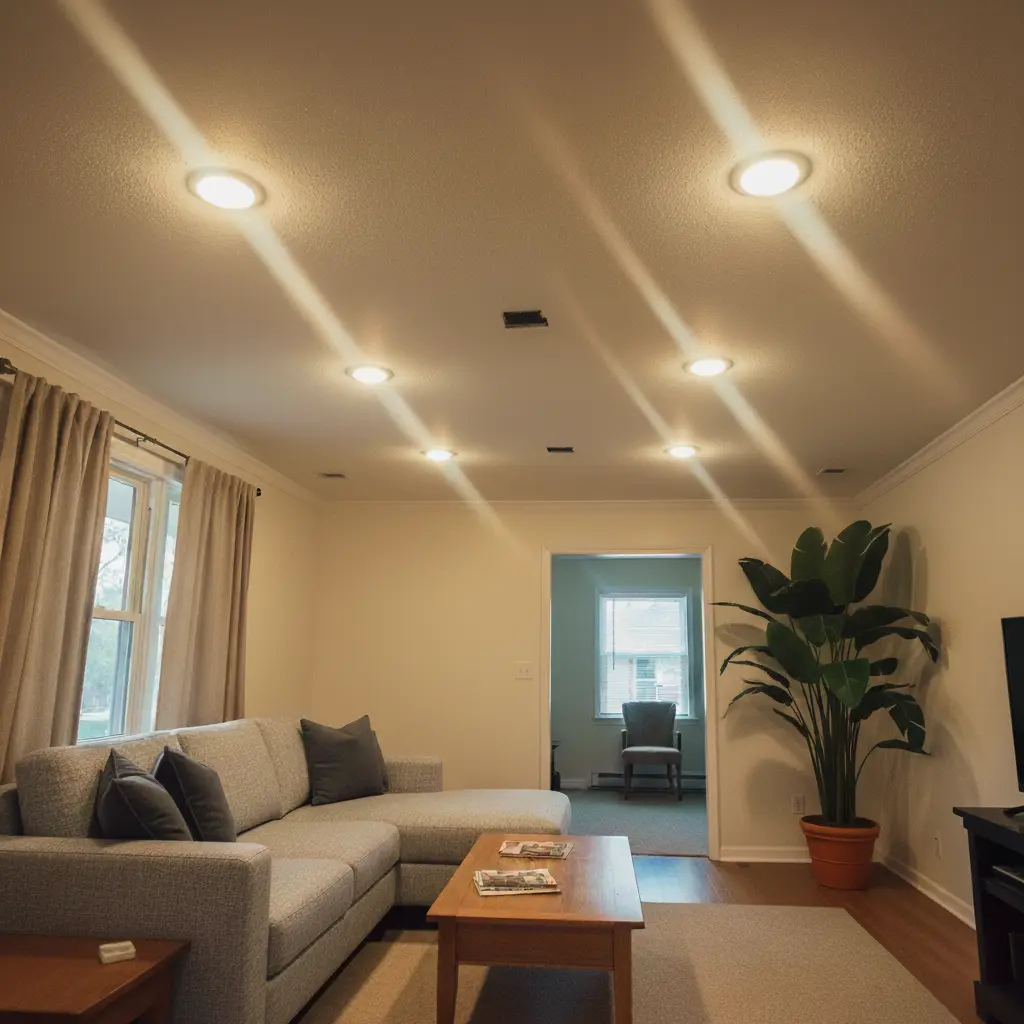 residential led lighting retrofit installation in Ottawa