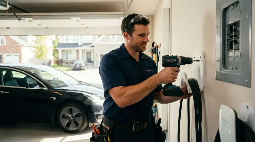 Home EV Charger Installation in Ottawa