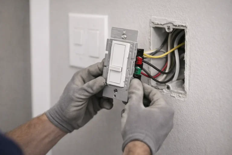 LED dimmer switch installation