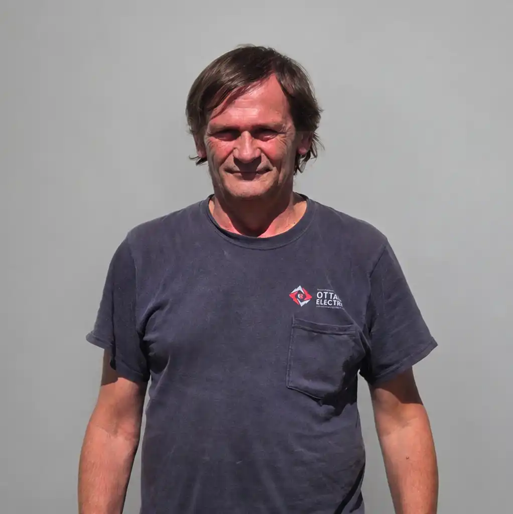 Pierre Lavictoire, Journeyman Master Electrician Foreman at Ottawa Electric
